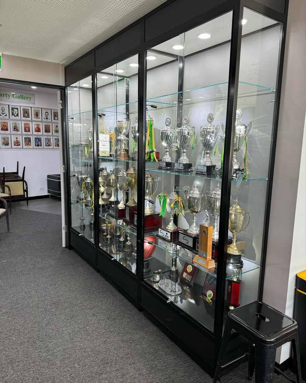 Highlight your prized awards with a customisable glass trophy cabinet from Showfront.