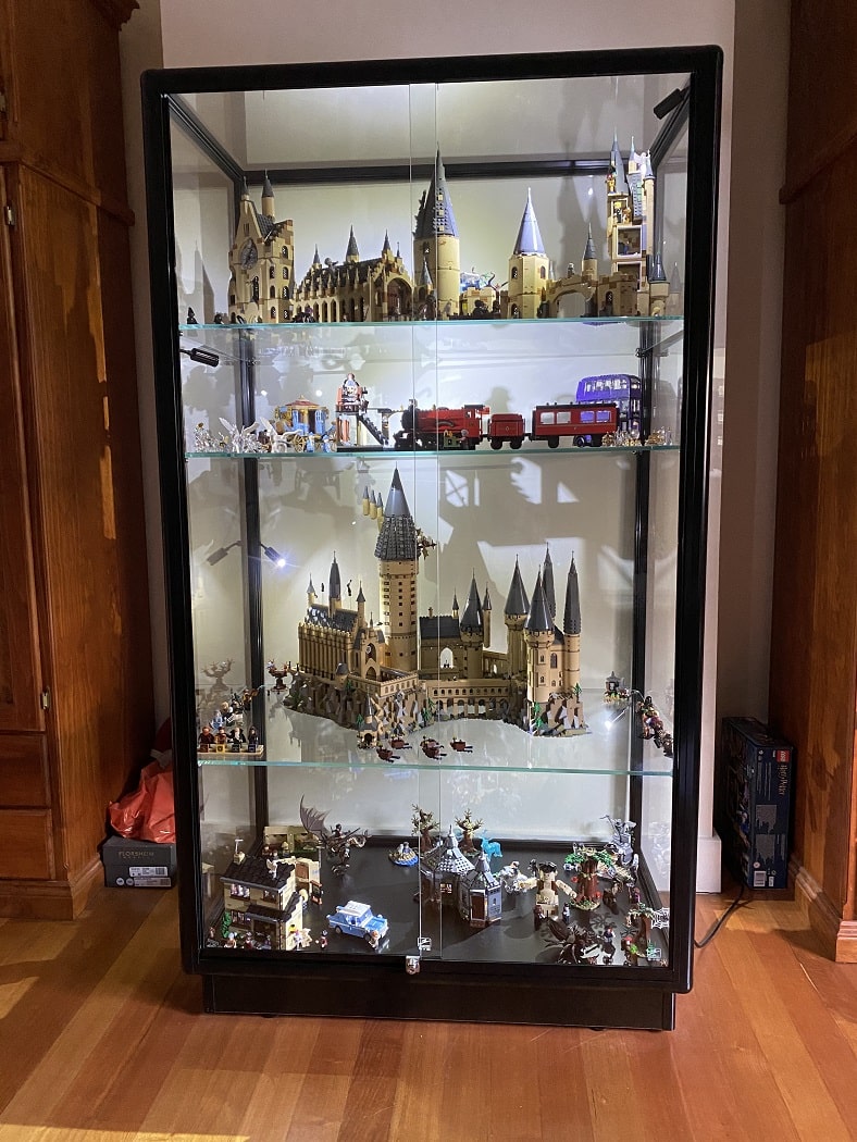 Grand collections need a grand display, which is where the TPFL 1200 Lego minifigure display cabinet shines.