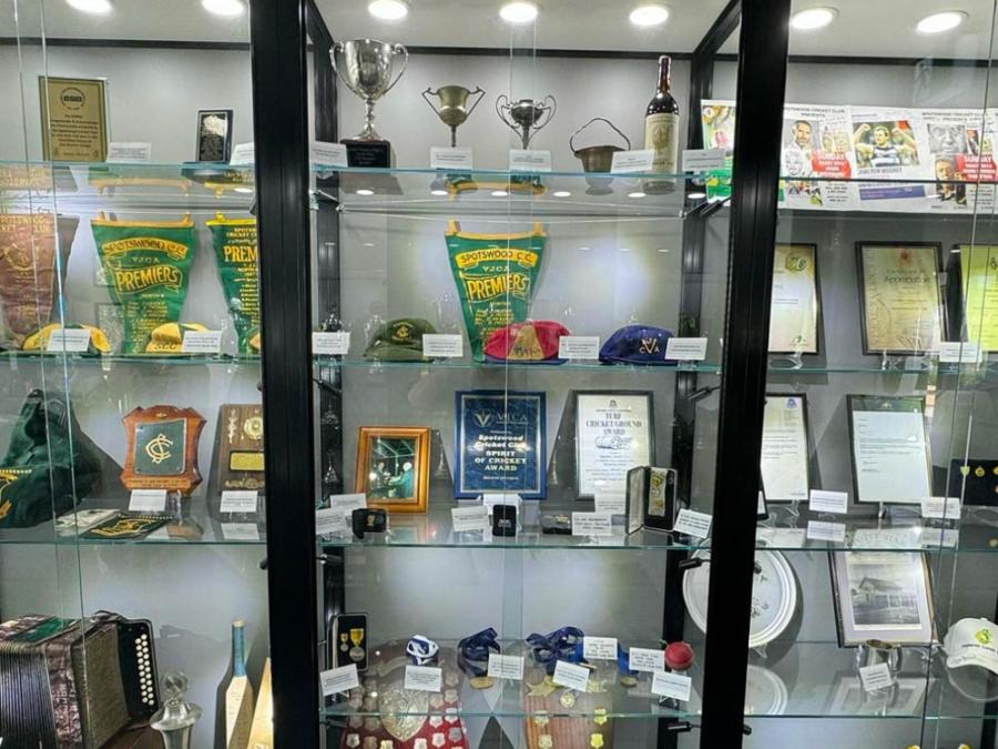 Discover how Showfront delivered custom trophy cabinets for Spotswood Football Club.